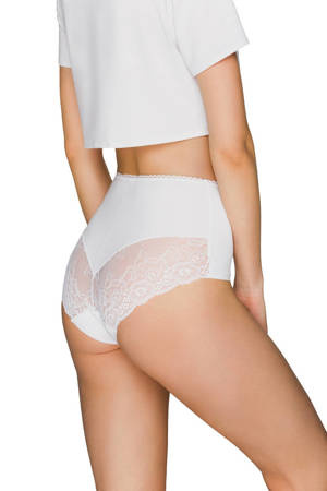 High cotton panties Babell white BBL155