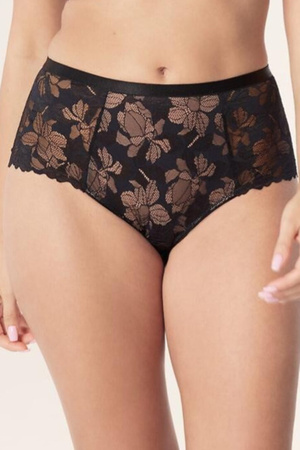 Mefemi Hanna high-waisted women's panties black DW56