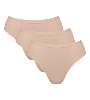 Sloggi Go Daily Cotton Tai 3er-Pack Damen Slips beige