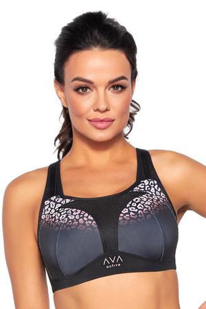 Carri Ava sports bra, black