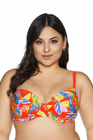 Padded swim bra Ava vivid orange SK 226