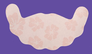 Julimex selbstklebende Aufnäher Push-Up Nude