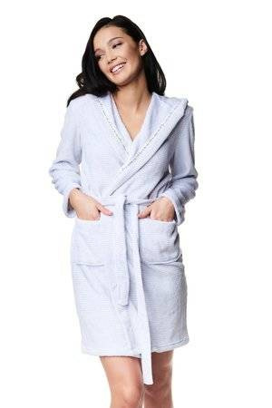 Zippo Henderson women's blue bathrobe 39310