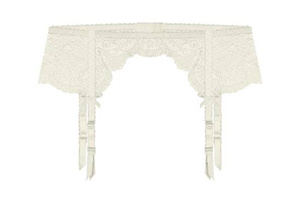 Garter belt Freesia Julimex ecru