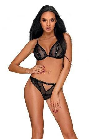 Sexy Dessous-Set Obsessive Millagro schwarz