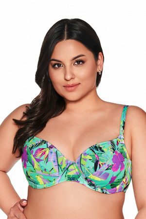 Soft swim bra Ava SK 211 vibrant green