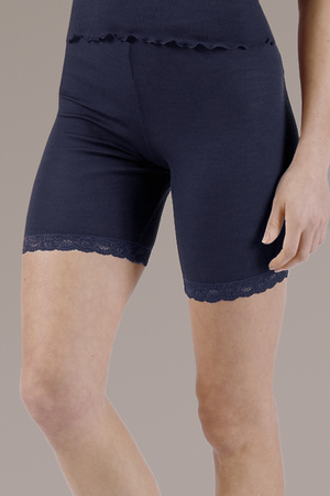 Nina von C women's panties wool and silk navy blue 29220846