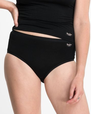 Damen Bambus Midi Slip Speidel 9701 schwarz