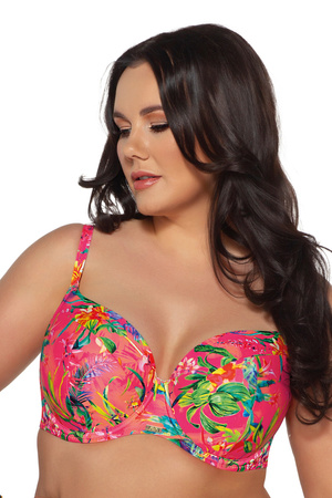 Ava SK 191 Raspberry charm stiffened swim bra