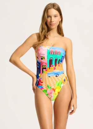 Cuba Seafolly Australia 11117 One Piece Swimsuit