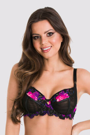 Venezia Soft Mediolano soft bra, black 19182