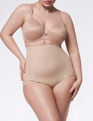 Julimex high waist slimming panties beige 141