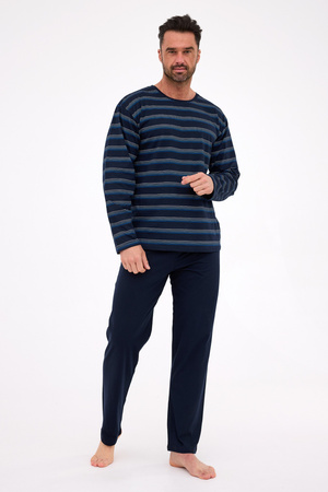 Cornette men's cotton pajamas navy blue 138/55