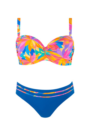 Self Capri 4 orange push up swimsuit