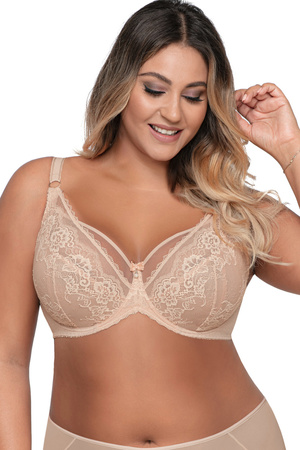 Soft bra with straps Ava beige AV 1824