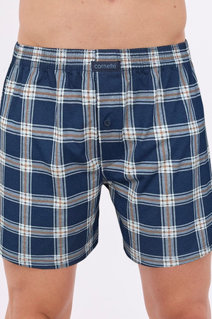 Herren Boxershorts Comfort Cornette aus Baumwolle, locker, meliert, 002/305