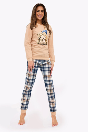 Bears women's pajamas comfortable cotton Cornette beige 671/425
