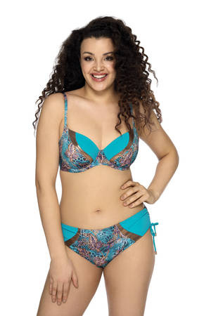 Stiffened bathing bra Ava SK 141 turquoise
