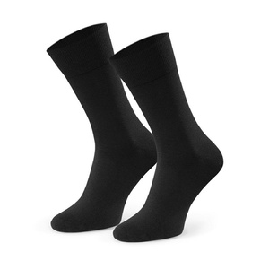 Steven men's cotton suit socks black 056