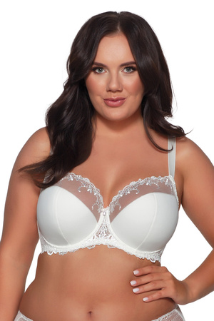 Semi-padded bra AVA cream AV 1030