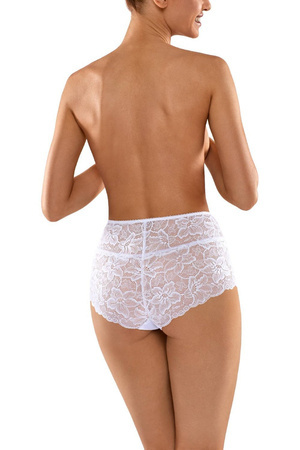 Damen-Maxi-Slip aus Spitze Babell bbl140 weiß