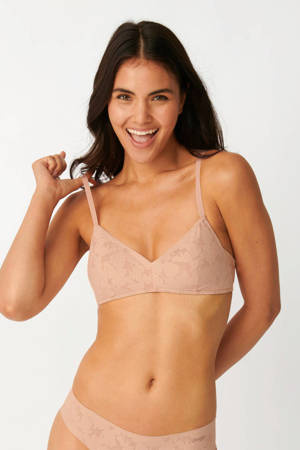 Bra top Sloggi zero lace 2.0 bralette beige