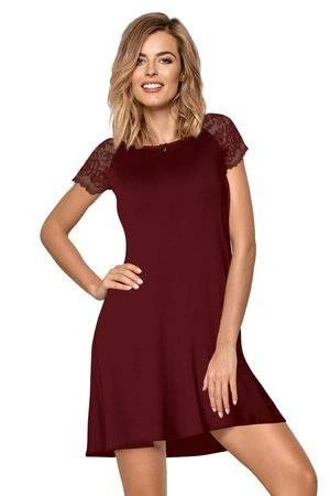 Nightdress Sabrina Nipplex burgundy
