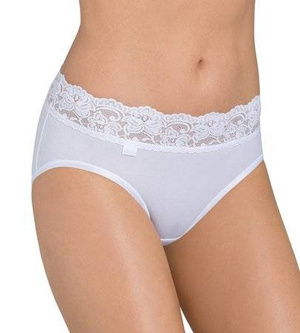 Women's panties Sloggi romance midi white