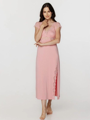 Coemi lace nightgown light pink 252C102