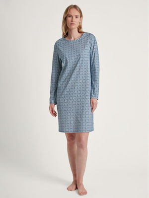 Calida cotton nightgown blue 30196