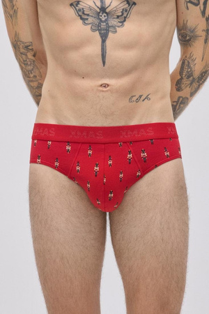 Ysabel Mora 20432 Herren-Weihnachts-Slips und Socken-Set