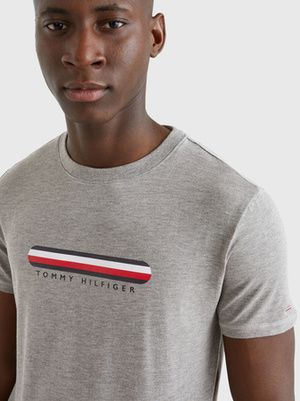 Tommy Hilfiger men's T-shirt gray UM0UM02348