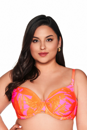 Padded swim bra Ava Tangerine SK 214