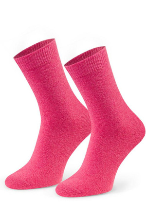 Steven women's lambswool socks pink 185