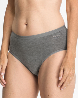 Sylvia Speidel gray 50041 women's midi bamboo panties