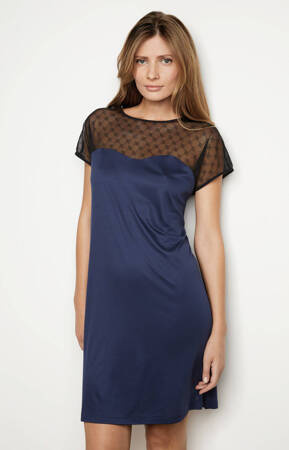 Women's modal nightgown Joop navy blue