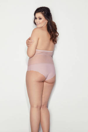 High slimming panties Glam Mitex powder pink