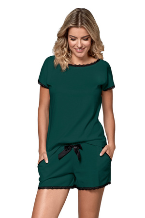 Margot grüne Viskose-Schlafbluse Nipplex 71