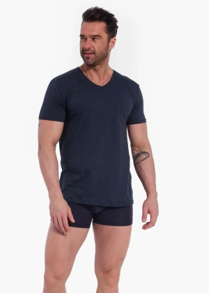 Cornette Authentic 201 Kurzarm-T-Shirt Graphit