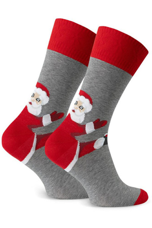 Steven men's Christmas socks gray 136/171
