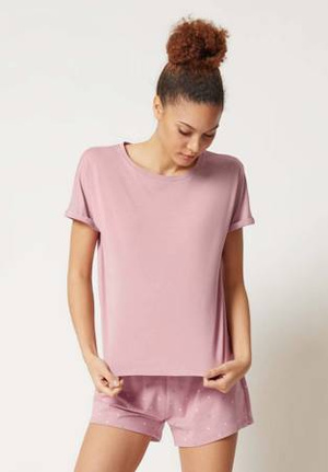 Women's T-shirt bamboo Skiny pink 80774