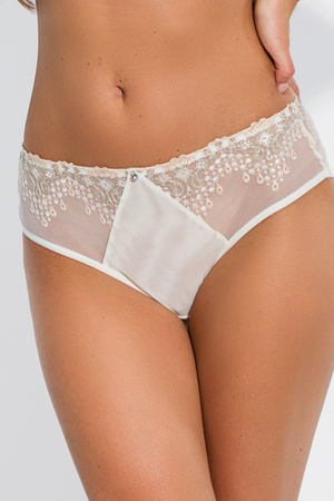Women's classic panties Mediolano Louis 19196 cream