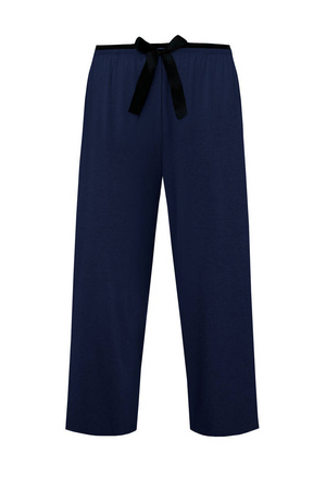 Mefemi Margot 3/4 Viskose-Schlafhose Marineblau