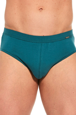 Authentic Cornette men's briefs dark green