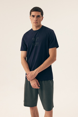 Henderson Dreamer Men's Pajamas Navy Blue 42632