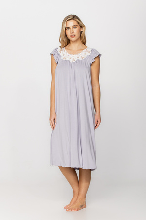 Coemi Damen-Nachthemd Lila 251C712