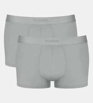 Sloggi men's Ever Ease Hipster 2pack boxer shorts gray