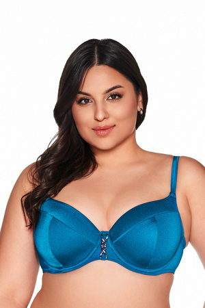 Gepolsterter Schwimm-BH Ava SK-13 azurblau