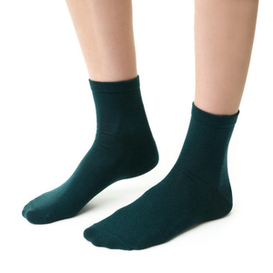 Steven women's merino wool socks, green 130
