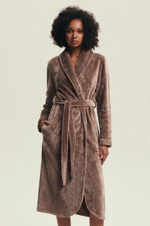 Henderson Dextra Women's Bathrobe Brown 43595